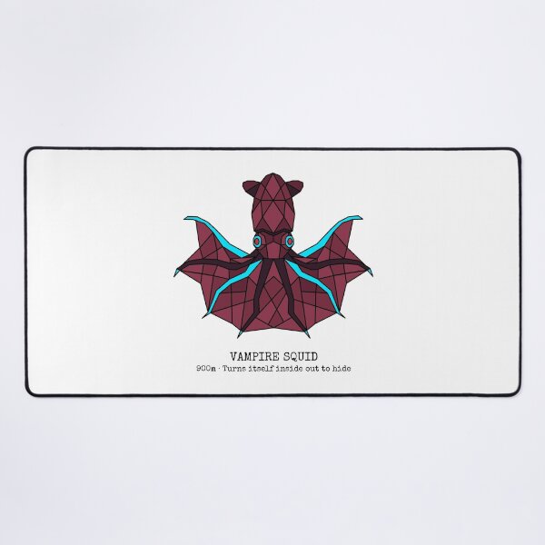 Item preview, Geometric Vampire Squid designed and sold by AnimalsKnowAll.