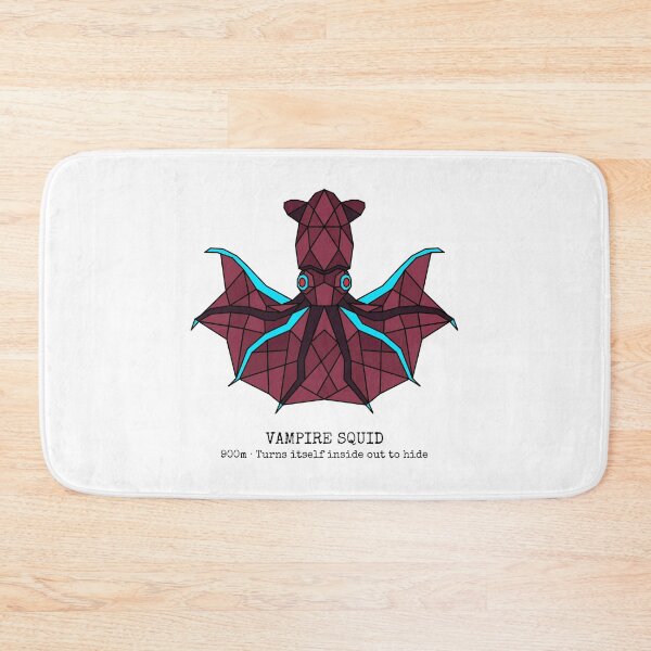 Item preview, Geometric Vampire Squid designed and sold by AnimalsKnowAll.