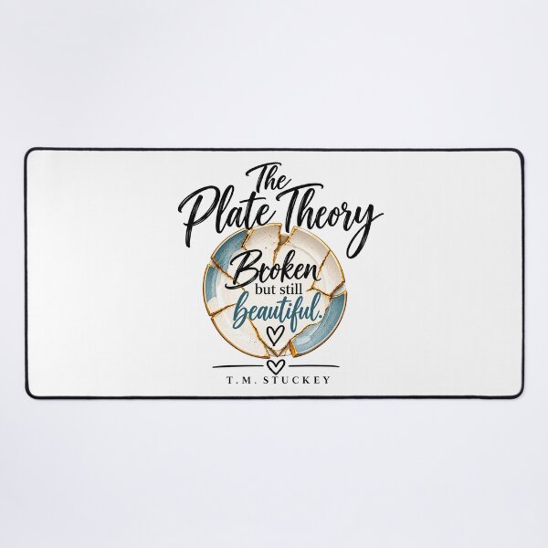 Item preview, The Plate Theory – Broken But Still Beautiful | Healing & Rebuilding designed and sold by TMS-Designs.