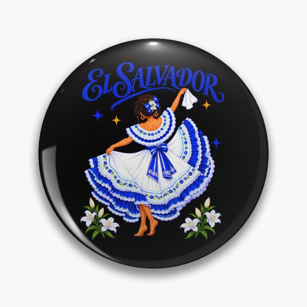 Item preview, El Salvador Flag Salvadoran Women Girls Hispanic Heritage designed and sold by Pider-Vampire.