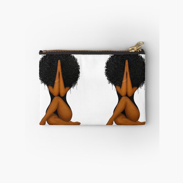 Item preview, Black Woman Afro Illustration  designed and sold by LC&LCPlatform.