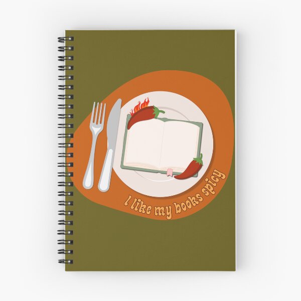 Item preview, I like my books spicy designed and sold by Stuck in Stories.