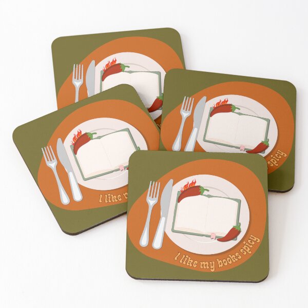 Item preview, I like my books spicy designed and sold by Stuck in Stories.