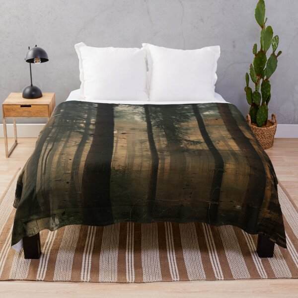 Item preview, Forest Echoes – Moody Woodland Texture designed and sold by AlfiB.