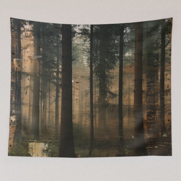 Item preview, Forest Echoes – Moody Woodland Texture designed and sold by AlfiB.