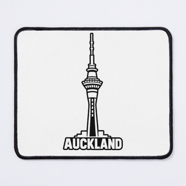 Item preview, New Zealand Sky Tower Silhouette Black designed and sold by Kenzie & Co.