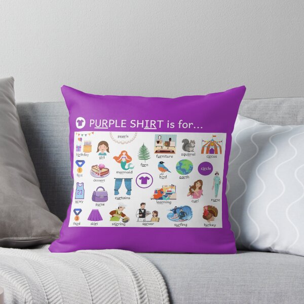 Item preview, PURPLE SHIRT is for... Picture Dictionary designed and sold by ColorVowel.