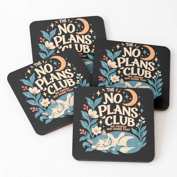 Item preview, The No Plans Club We Prefer Not Doing That designed and sold by PAROSSA.