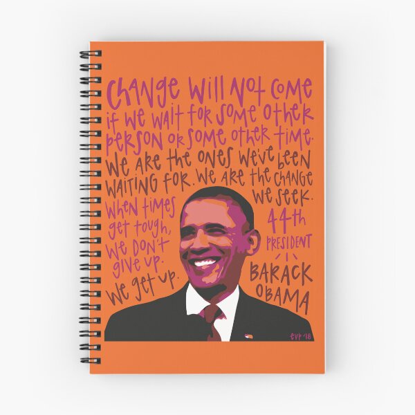 Item preview, Barack Obama Change Portrait designed and sold by emilyvpcreates.