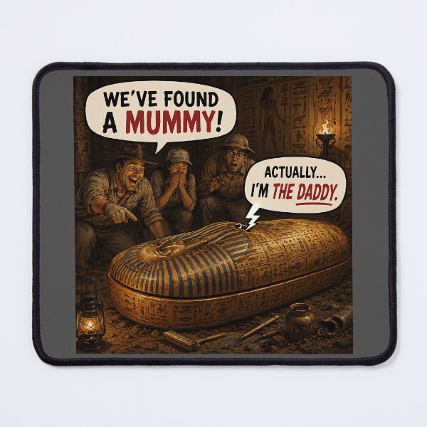 Item preview, I’m the Daddy Funny Egyptian Mummy Tomb Joke designed and sold by Hornace88studio.
