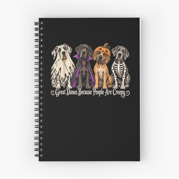 Item preview, Great Danes Because People are Creepy Halloween designed and sold by MatherFisher.