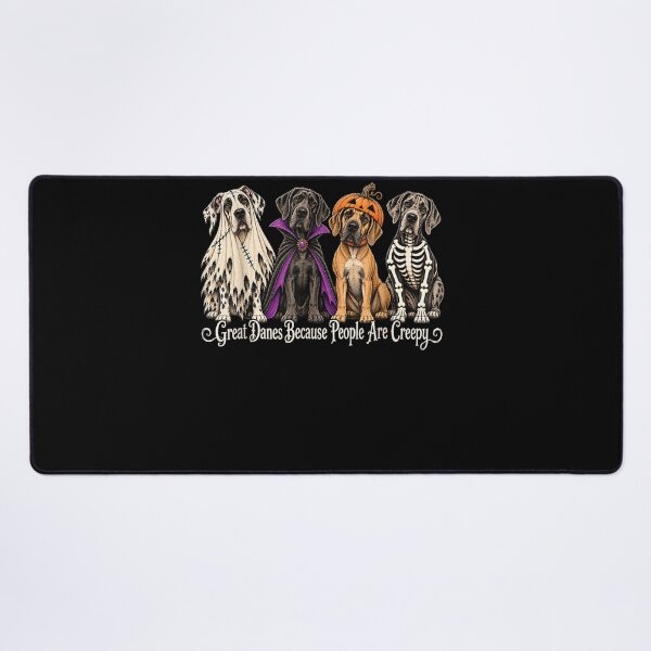 Item preview, Great Danes Because People are Creepy Halloween designed and sold by MatherFisher.