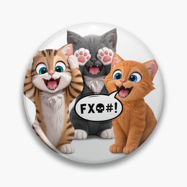 Item preview, Three Wise Kittens: Hear no evil, See no evil, Speak… designed and sold by CCWorkfloor.
