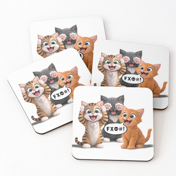Item preview, Three Wise Kittens: Hear no evil, See no evil, Speak… designed and sold by CCWorkfloor.