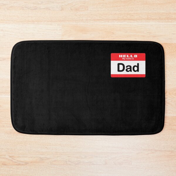 Item preview, Hello My Name Is Dad - Red Name Tag Design designed and sold by Vector-Artist.