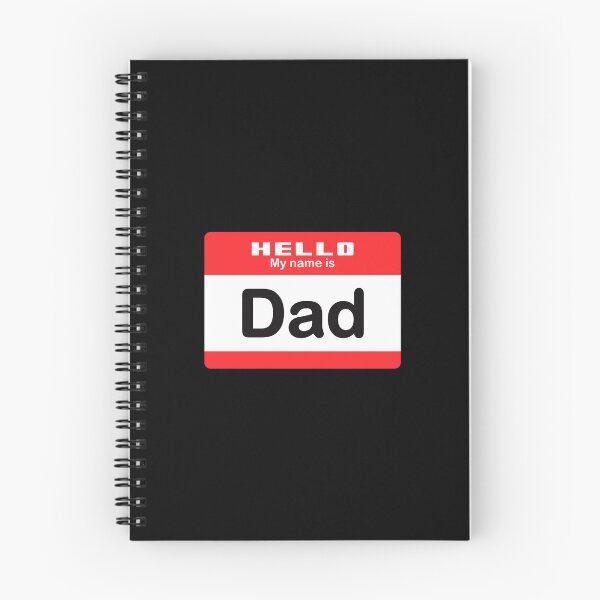 Item preview, Hello My Name Is Dad - Red Name Tag Design designed and sold by Vector-Artist.