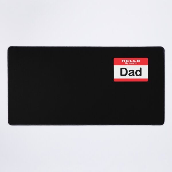 Item preview, Hello My Name Is Dad - Red Name Tag Design designed and sold by Vector-Artist.