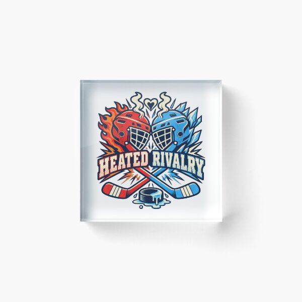 Item preview, Heated Rivalry Hockey Face-Off designed and sold by Chase The Trend.