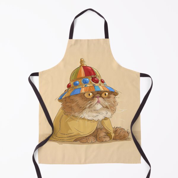 Item preview, Cute Wizard Persian Cat Jeweled Hat Art designed and sold by Lunat1kk.