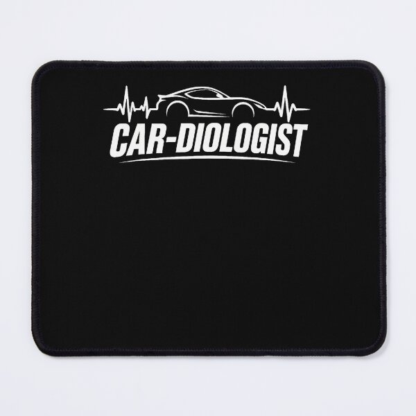 Item preview, Car-Diologist Funny Car Lover Automotive Mechanic Heartbeat designed and sold by PAROSSA.