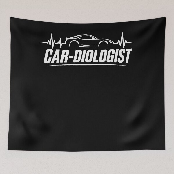 Item preview, Car-Diologist Funny Car Lover Automotive Mechanic Heartbeat designed and sold by PAROSSA.