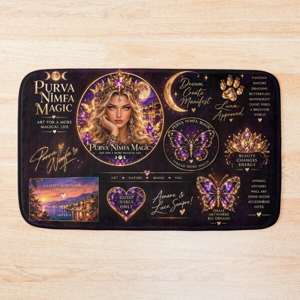 Item preview, Amore & Luce Sempre! designed and sold by PurvaNimfaMagic.