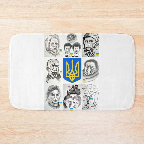 Item preview, Stand With Ukraine: Faces of Ukrainian Dignity designed and sold by SamuraiSixCoin.