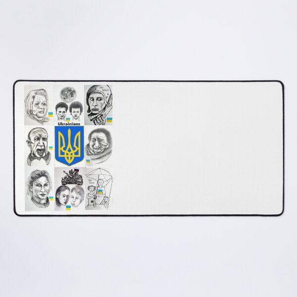 Item preview, Stand With Ukraine: Faces of Ukrainian Dignity designed and sold by SamuraiSixCoin.