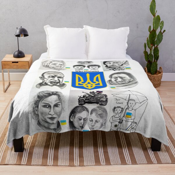 Item preview, Stand With Ukraine: Faces of Ukrainian Dignity designed and sold by SamuraiSixCoin.