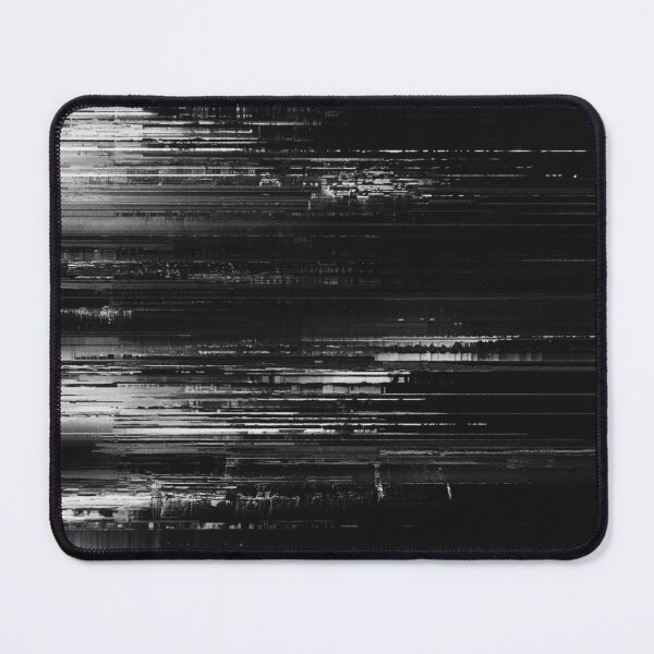Item preview, Static Divide – Monochrome Glitch Texture designed and sold by AlfiB.