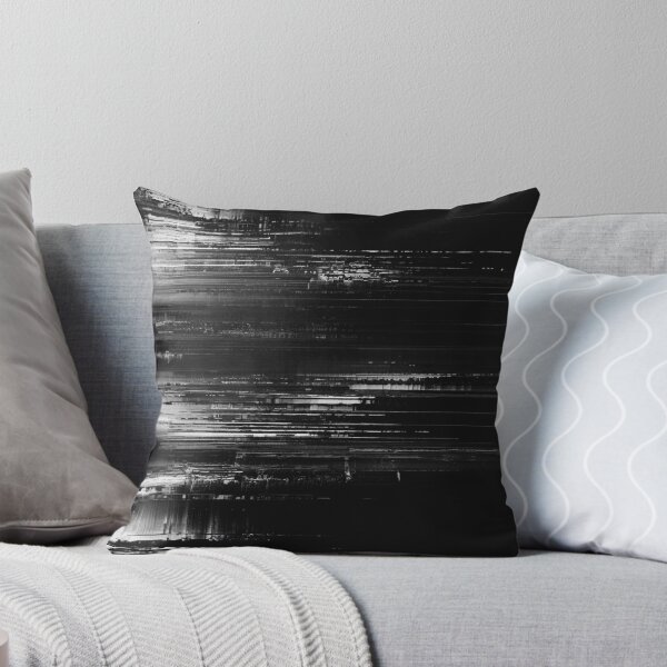 Item preview, Static Divide – Monochrome Glitch Texture designed and sold by AlfiB.