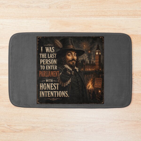 Item preview, Guy Fawkes Honest Intentions Bonfire Night Humour designed and sold by Hornace88studio.