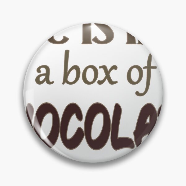 Item preview, Forrest Gump...Life is like a box of chocolat. No Ai designed and sold by Inked T.
