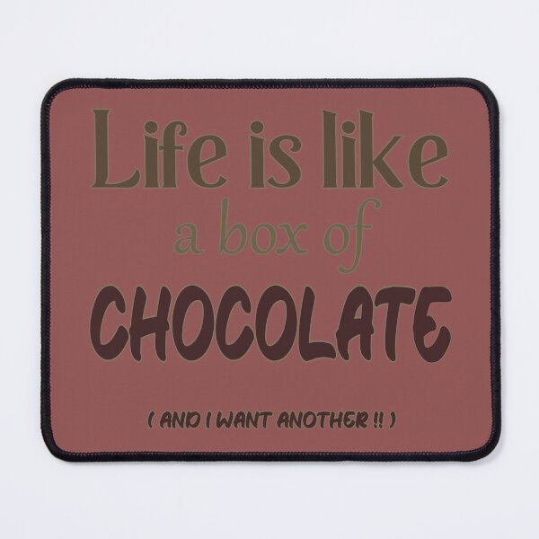 Item preview, Forrest Gump...Life is like a box of chocolat. No Ai designed and sold by Inked T.