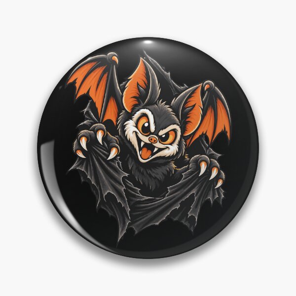 Item preview, Nappy The Hunter Bat Breaking Through Shirt | MTB Halloween Bat Design designed and sold by SingleTrackes.