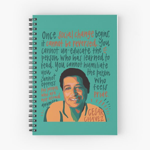 Item preview, Cesar Chavez Farm Workers Portrait designed and sold by emilyvpcreates.