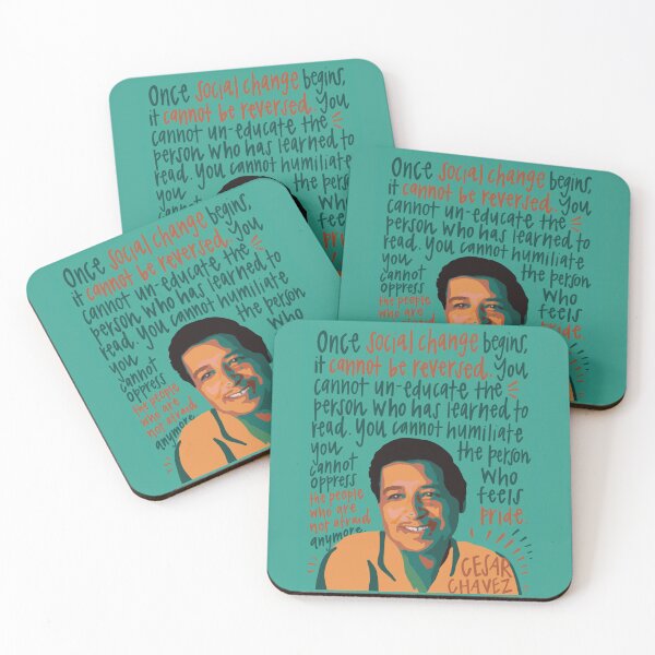 Item preview, Cesar Chavez Farm Workers Portrait designed and sold by emilyvpcreates.