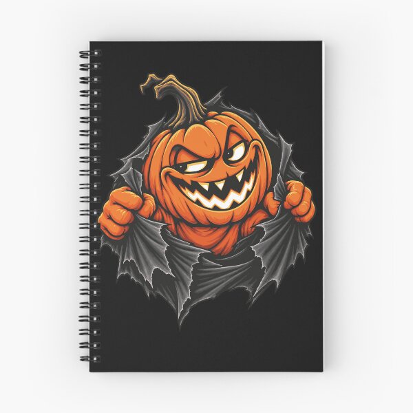 Item preview, Muddy The Pumpkin Saboteur Breaking Through Shirt | MTB Halloween Pumpkin Design designed and sold by SingleTrackes.