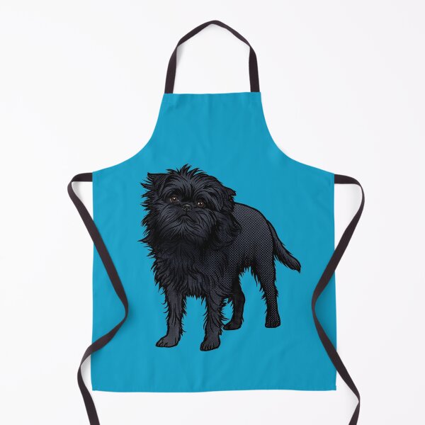 Item preview, Vintage Pop Art Black Affenpinscher Dog Illustration designed and sold by Terry Bain.
