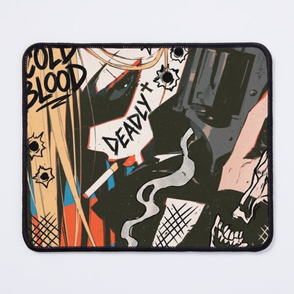 Item preview, She Thinks Her Smoke Break Will Stop The Bullet holes? Pun-ishingly Naive! designed and sold by Print Fiction.