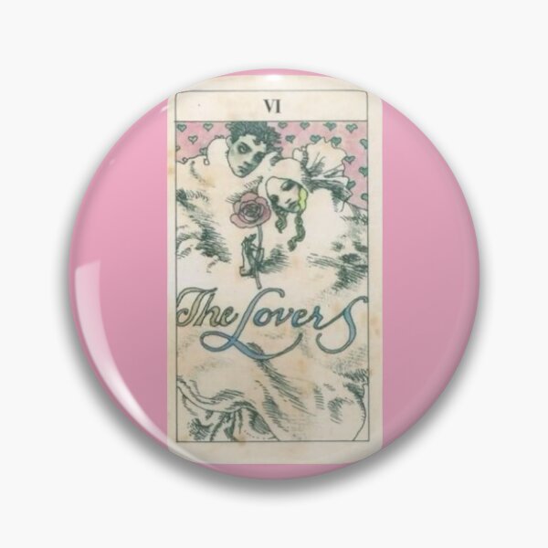 Item preview, Vintage whimsy fairy the lovers tarot card designed and sold by ellmoswrld.