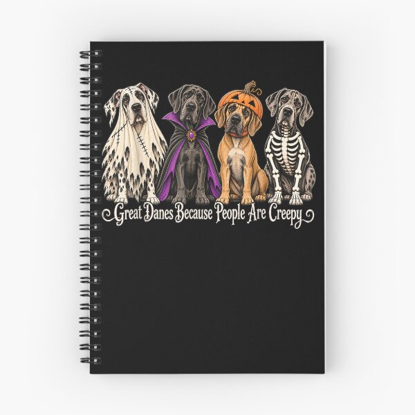 Item preview, Great Danes Because People are Creepy Halloween designed and sold by Juansustait.