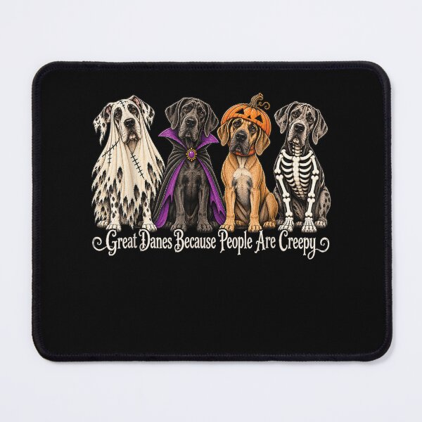 Item preview, Great Danes Because People are Creepy Halloween designed and sold by Juansustait.