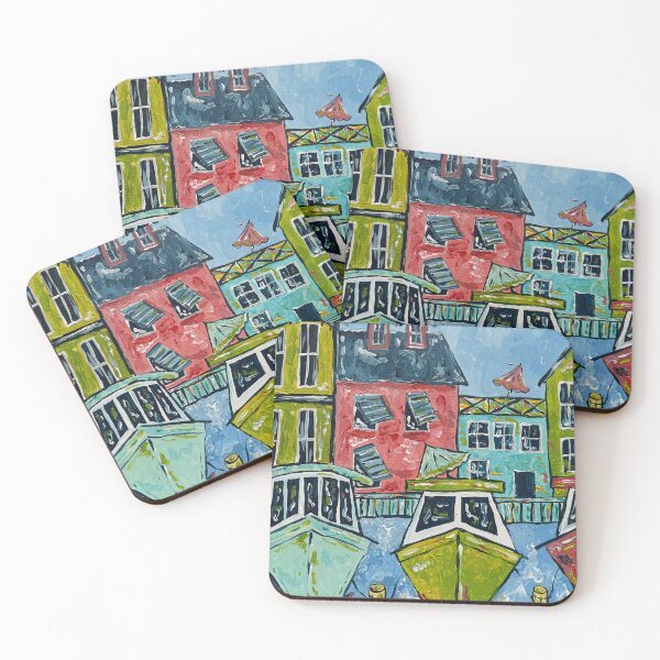 Item preview, Coastal Harbor Art By Elizabeth Knox designed and sold by Pathfinder Tales.