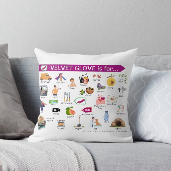 Item preview, VELVET GLOVE is for...  Picture Dictionary designed and sold by ColorVowel.