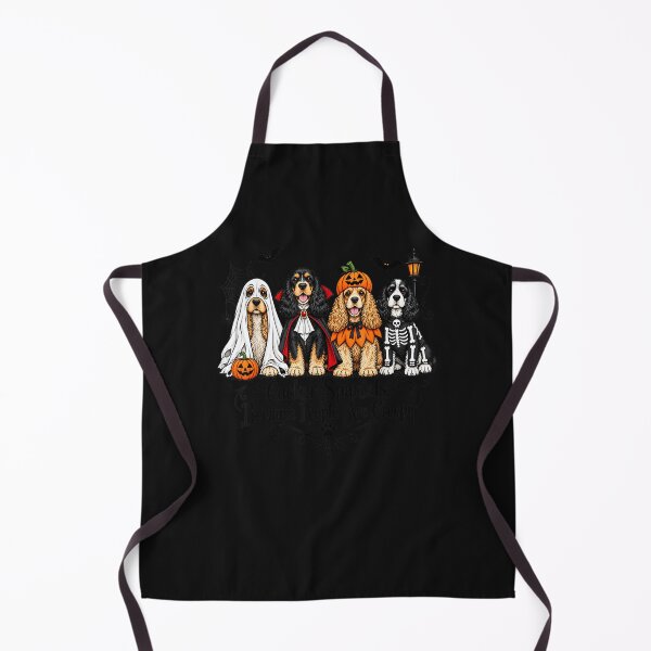 Item preview, Cocker Spaniels Because People are Creepy Halloween Dog  designed and sold by ArtByimamS.