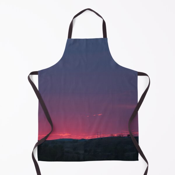 Item preview, Bright pink sunset with clouds and crepuscular rays designed and sold by lisavonbiela.