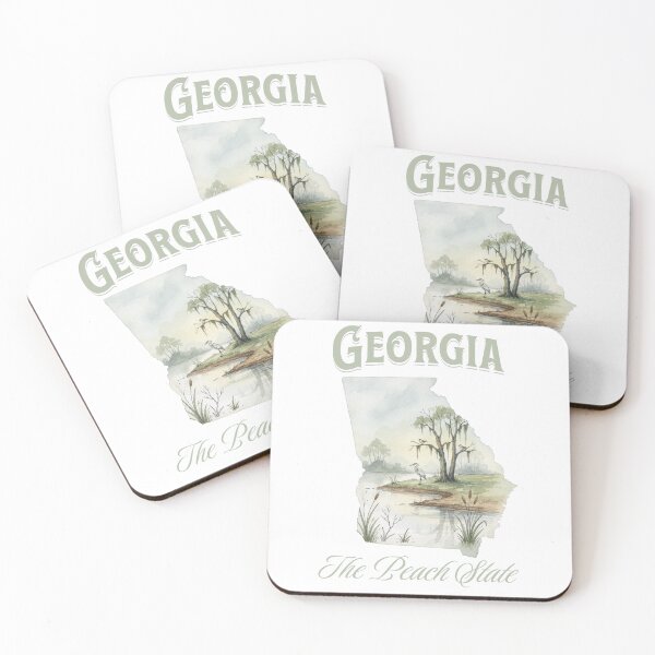 Item preview, Georgia I The United States I The Peach State  designed and sold by DrewRomeoCo.