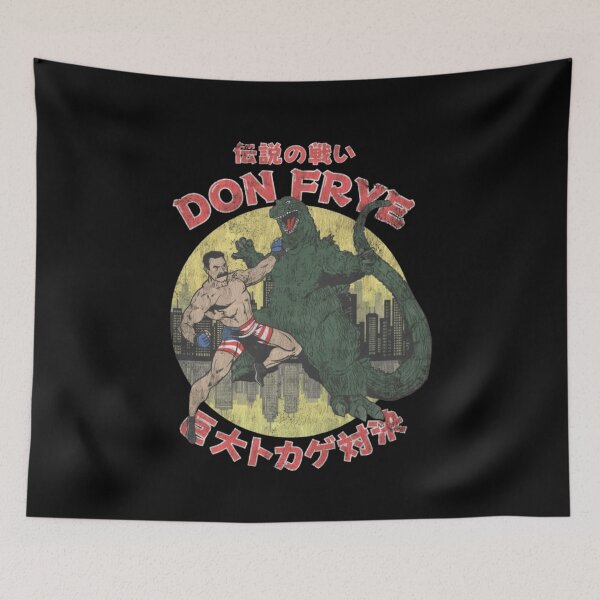 Item preview, Don Frye Vs The Giant Lizard designed and sold by JeyVel.
