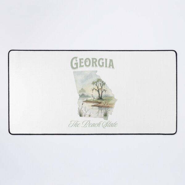 Item preview, Georgia I The United States I The Peach State  designed and sold by DrewRomeoCo.